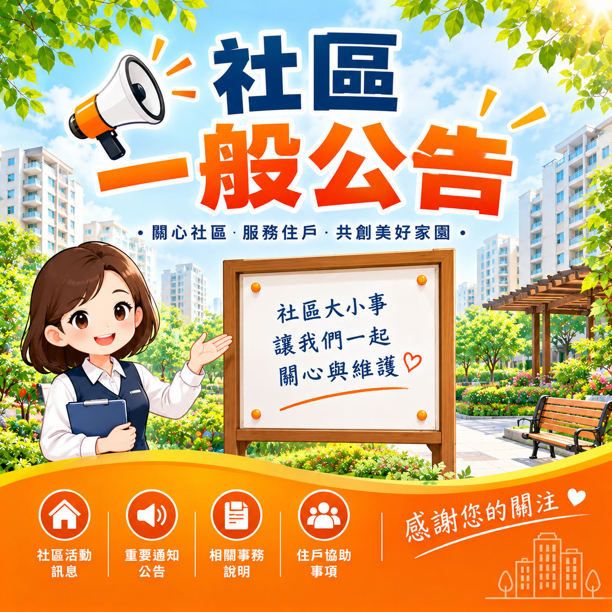 115年社區一般事務公告