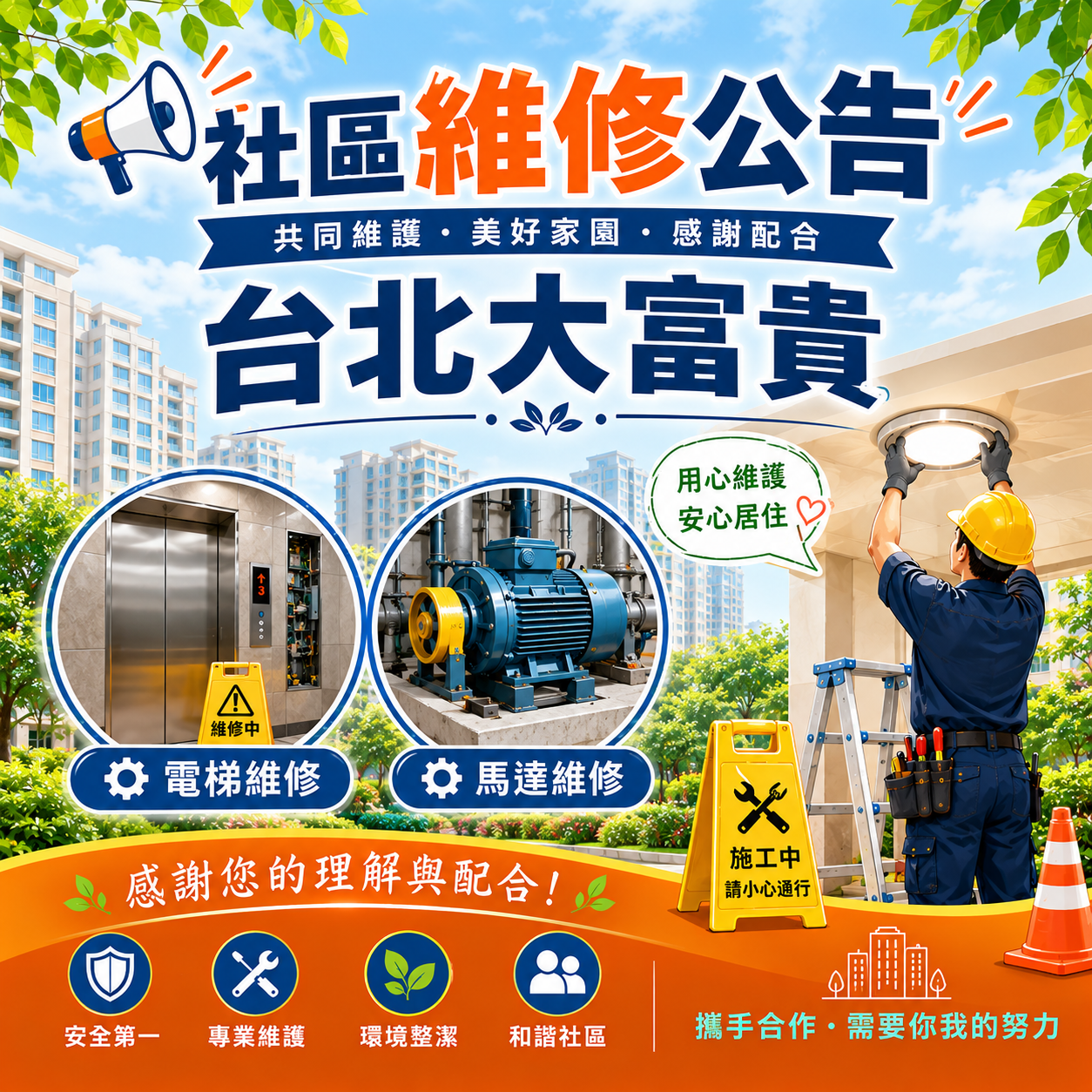 115年社區維修公告